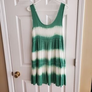 Illa Illa Green Tie Dye Sundress Size Small